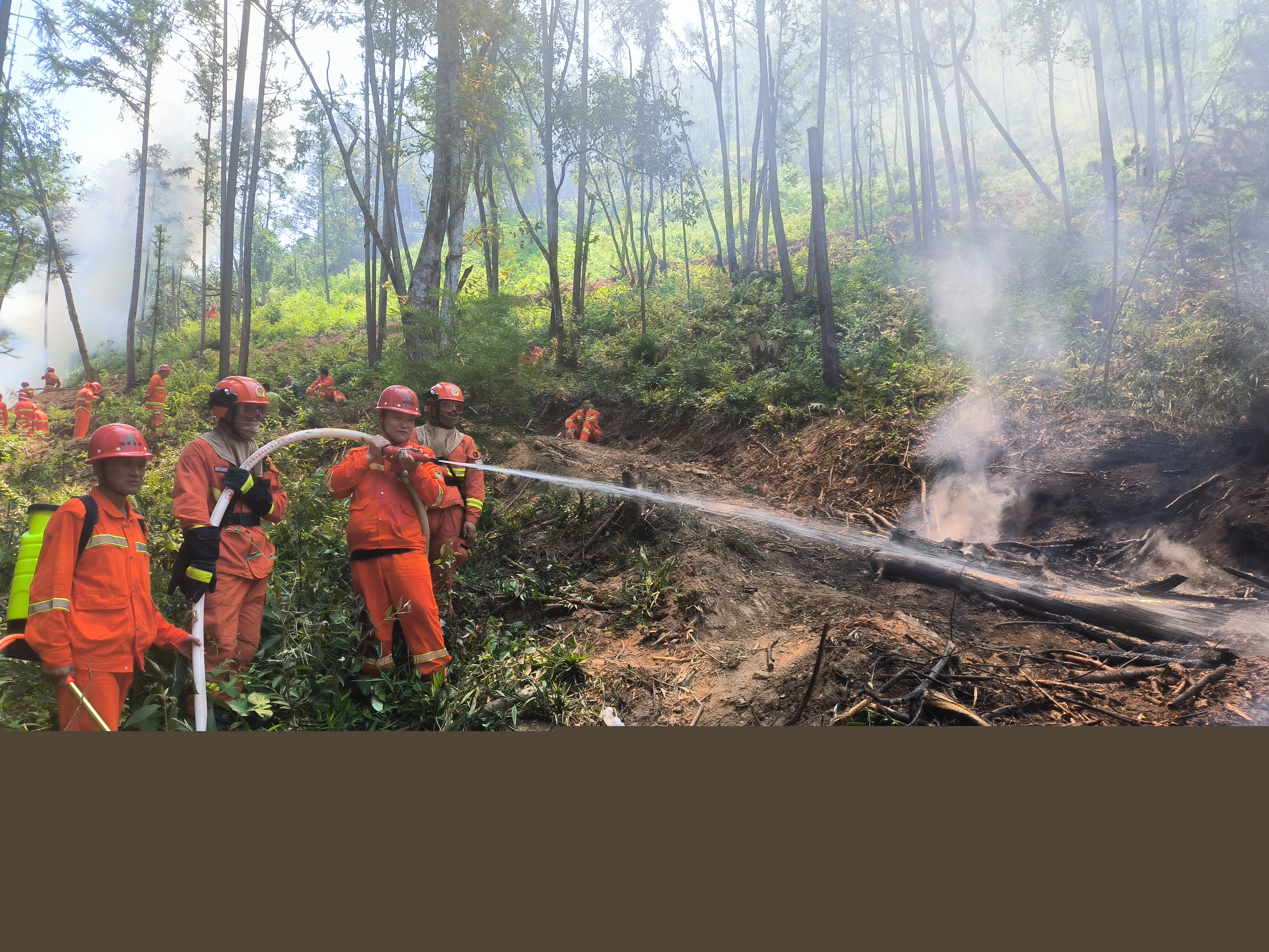 福建金森參加將樂(lè)縣2024年森林防滅火應(yīng)急演練
