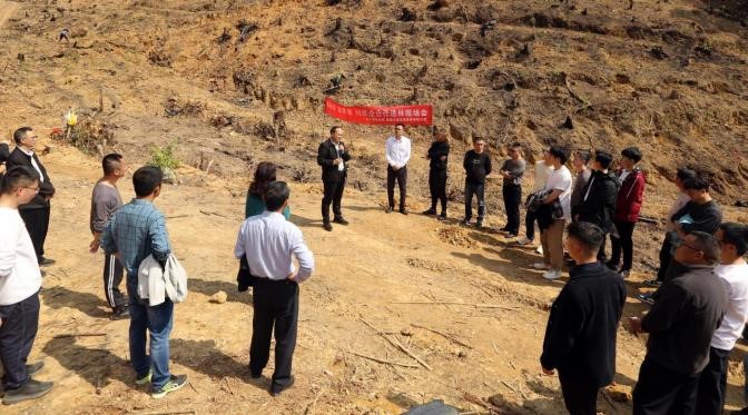 不負(fù)春光好，搶播萬畝林 ——將樂縣村企合作造林工作現(xiàn)場(chǎng)會(huì)在福建金森召開